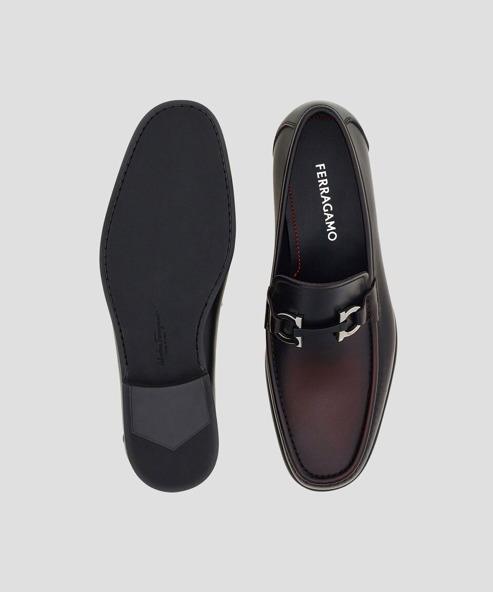 Ferragamo Mocasines Adorno Gancini Hombre