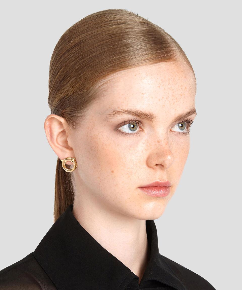 Ferragamo Pendientes Gancini Mujer