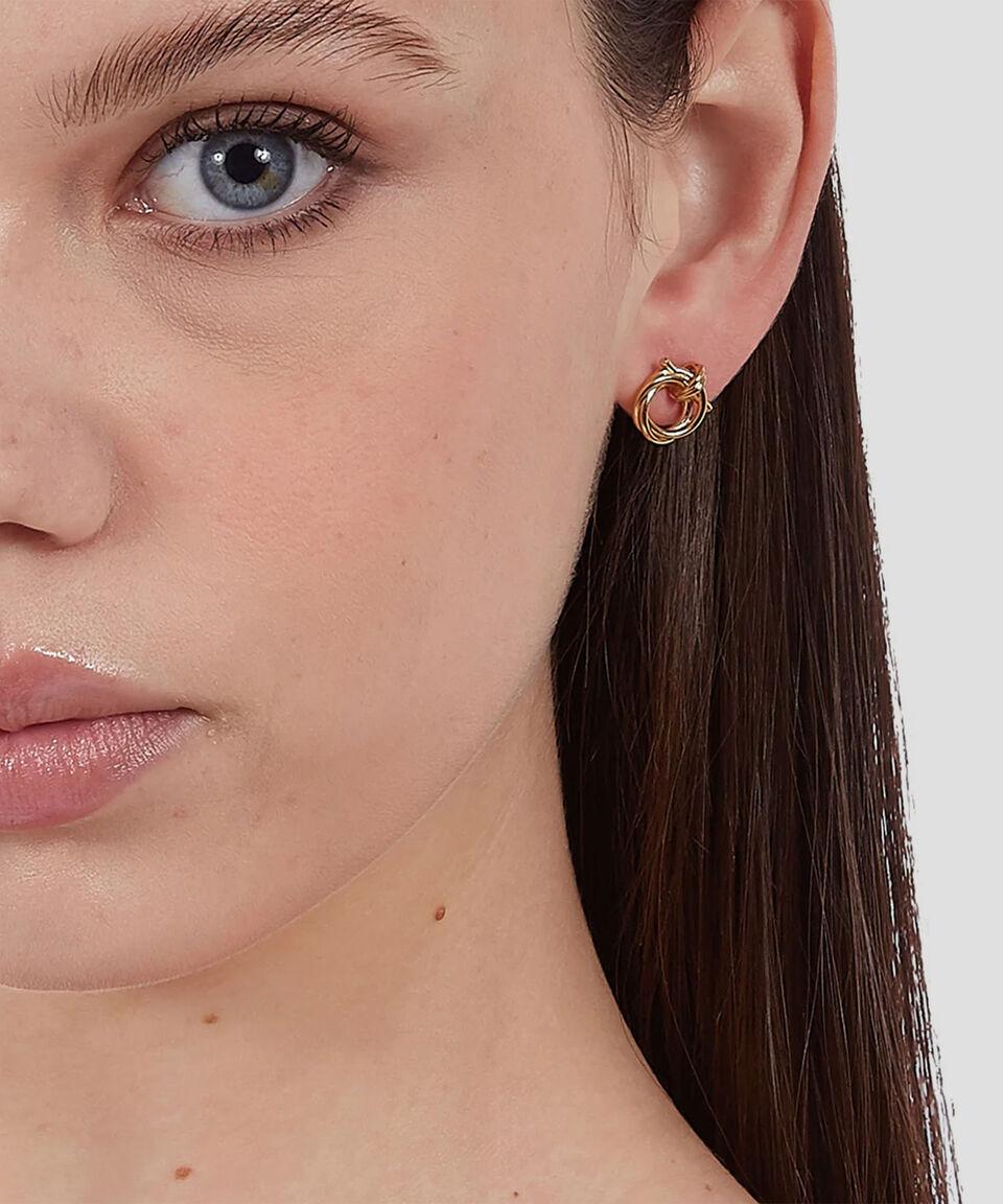 Ferragamo Pendientes Gancini Torchón Mujer