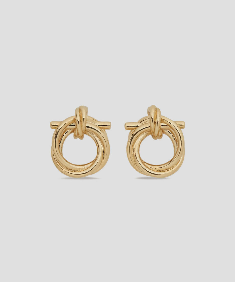 Ferragamo Pendientes Gancini torchón Mujer