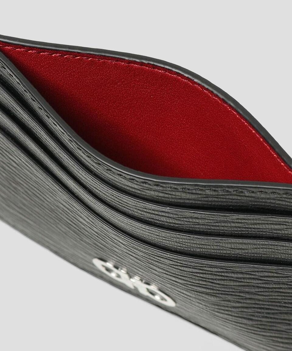 Ferragamo Tarjetero De Piel Jaspeada Hombre