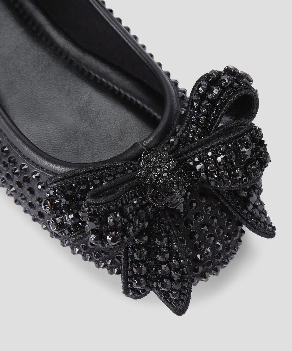 Kurt Geiger Flats En Piel Con Pedrería Eagle Drench Mujer