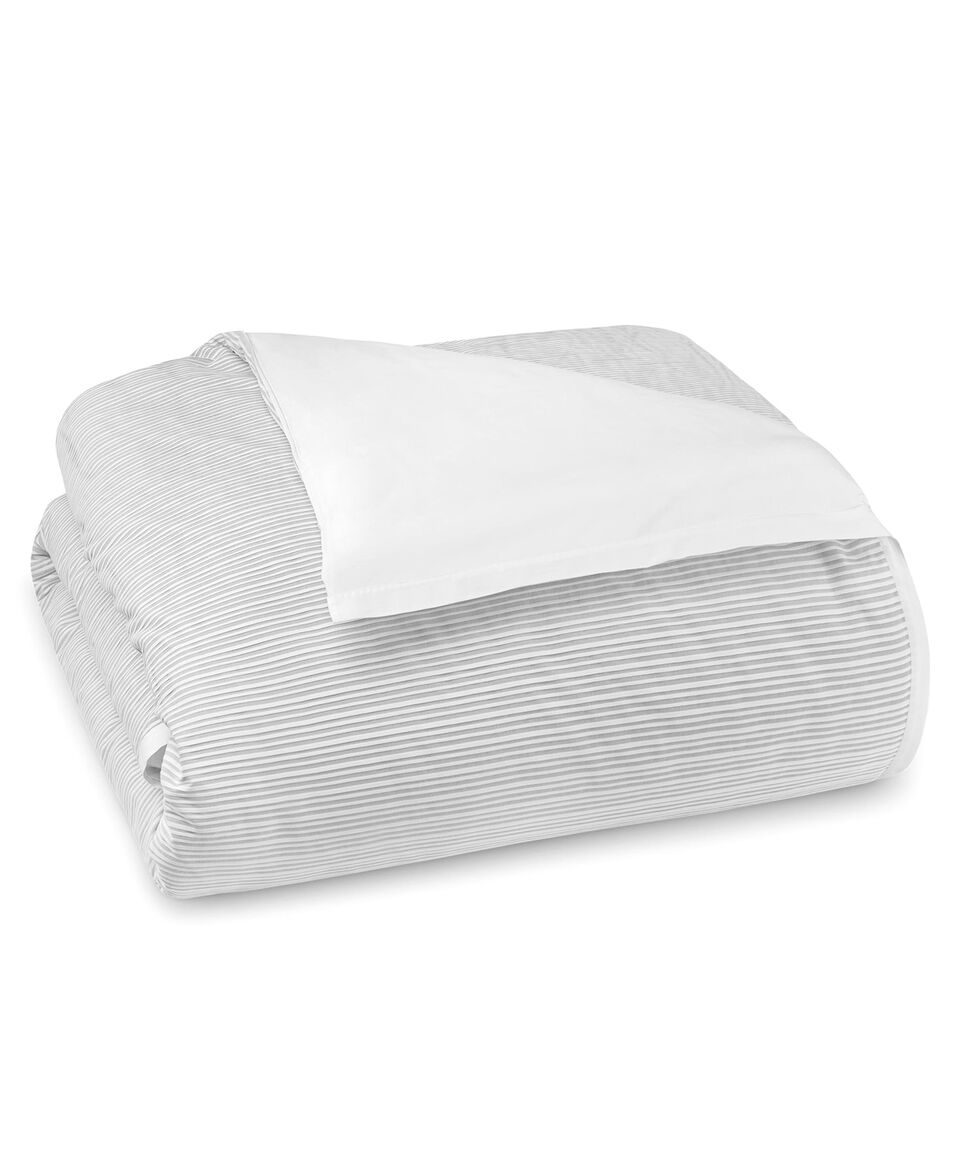 Amalia Funda Decorativa Para Duvet Queen Size Algodón Gris