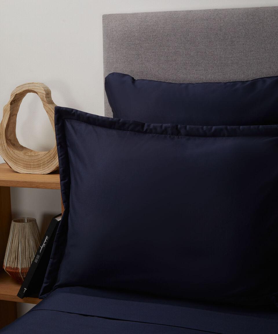 Parker Home Funda Para Almohada King Size En Algodón Marino