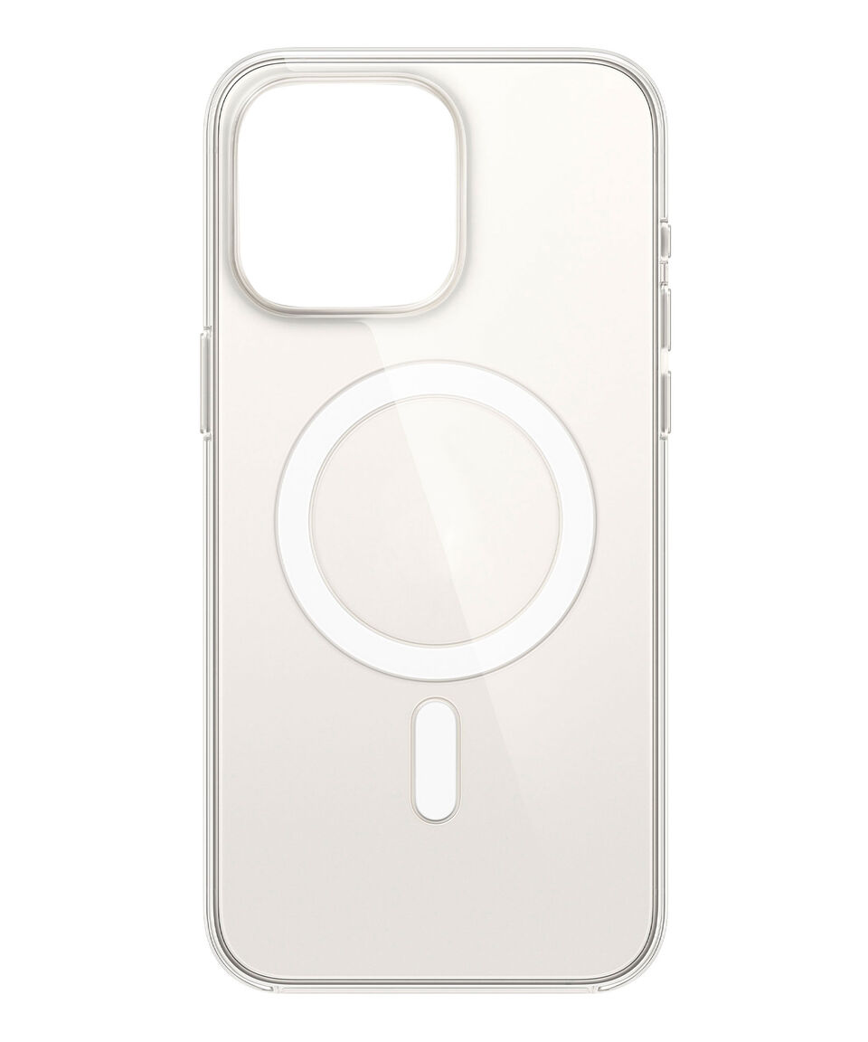 Apple Funda para iPhone 15 Pro Max transparente lisa