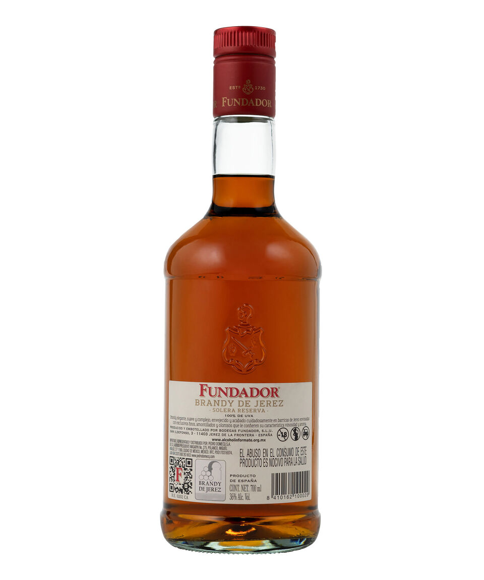 Fundador Brandy De Jerez Sherry Cask 700 Ml
