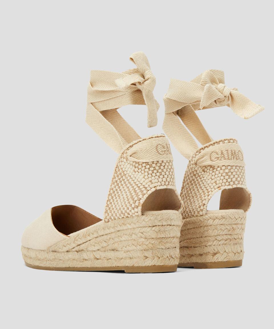 Gaimo Alpargatas Lina Con Tacón Bajo De Cuña Mujer