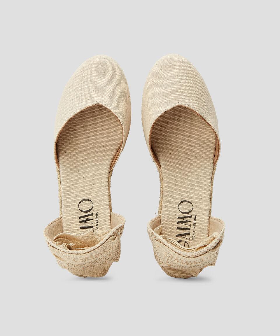 Gaimo Alpargatas Lina Con Tacón Bajo De Cuña Mujer