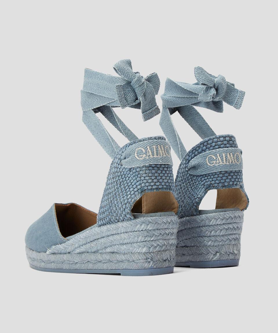 Gaimo Alpargatas Lina Con Tacón Bajo De Cuña Mujer