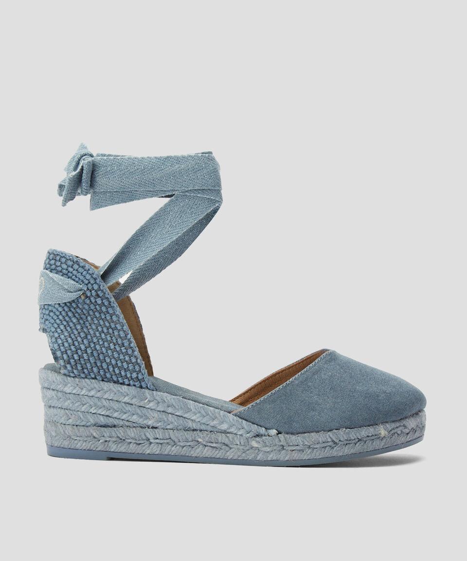 Gaimo Alpargatas Lina con tacón bajo de cuña Mujer