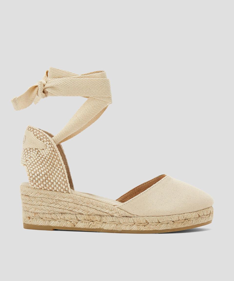 Gaimo Alpargatas Lina con tacón bajo de cuña Mujer