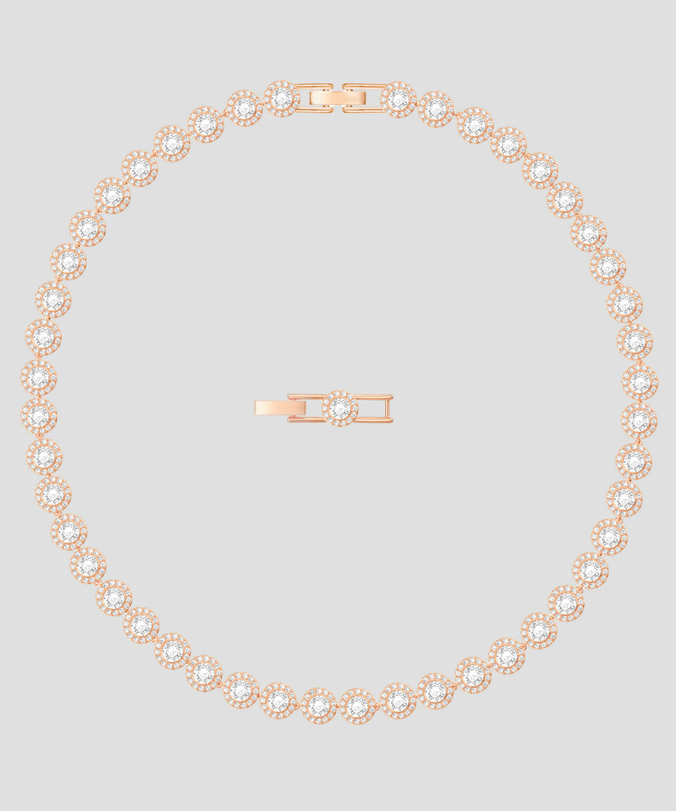 Swarovski Gargantilla con cristales redondos Angelic Mujer