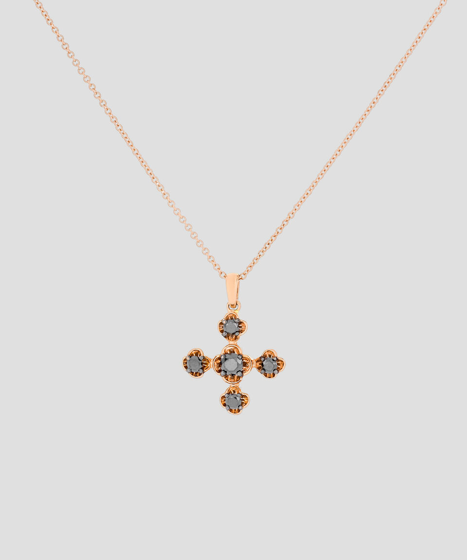 Eugenia Gargantilla en oro rosa de 18 Kts Coquette Mujer