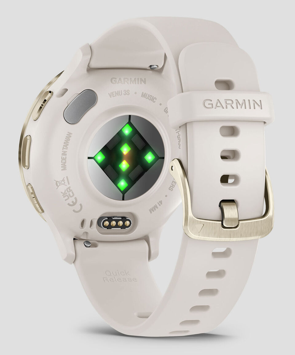 Garmin Monitor Venu 3S Ivory + Soft Gold Deportivo