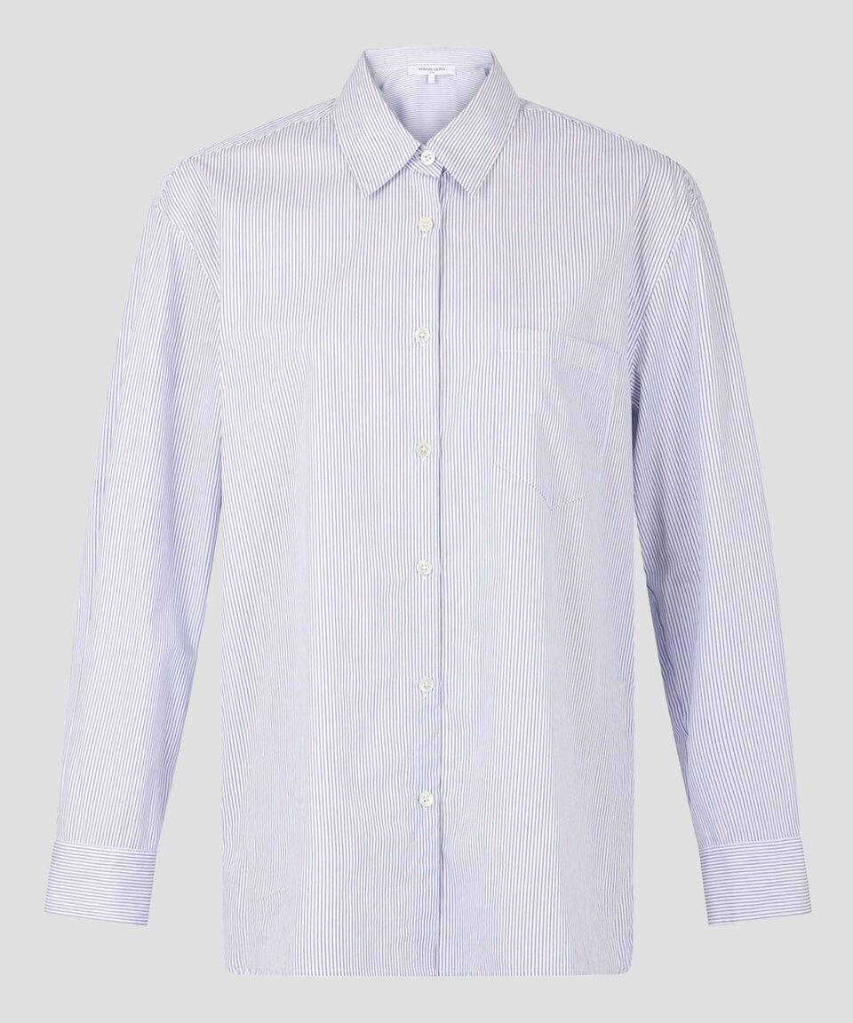 Gerard Darel Camisa A Rayas Manga Larga Mujer