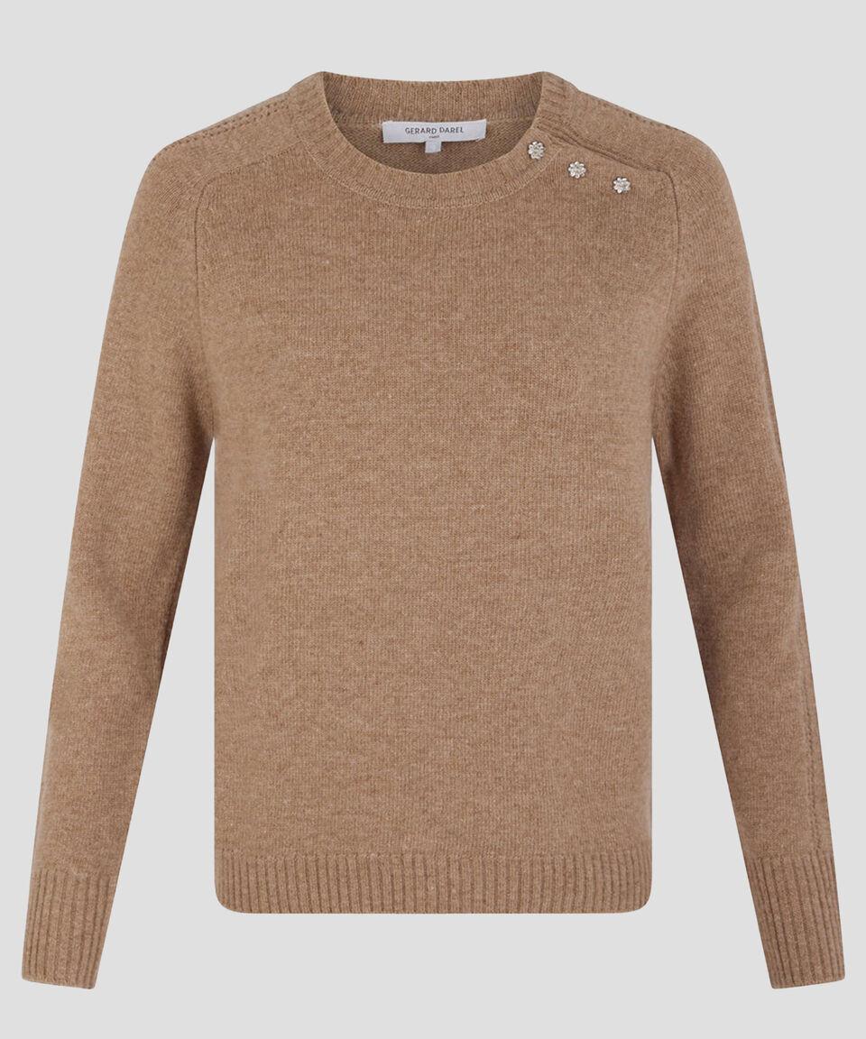 Gerard Darel Suéter Cuello Redondo Mujer