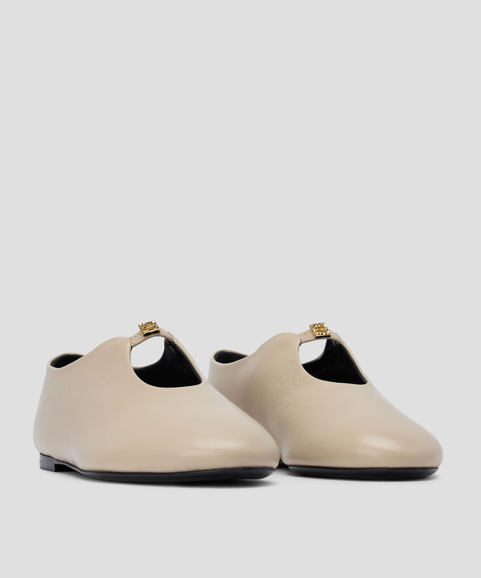 Givenchy Flats 4G Liquid En Piel Mujer