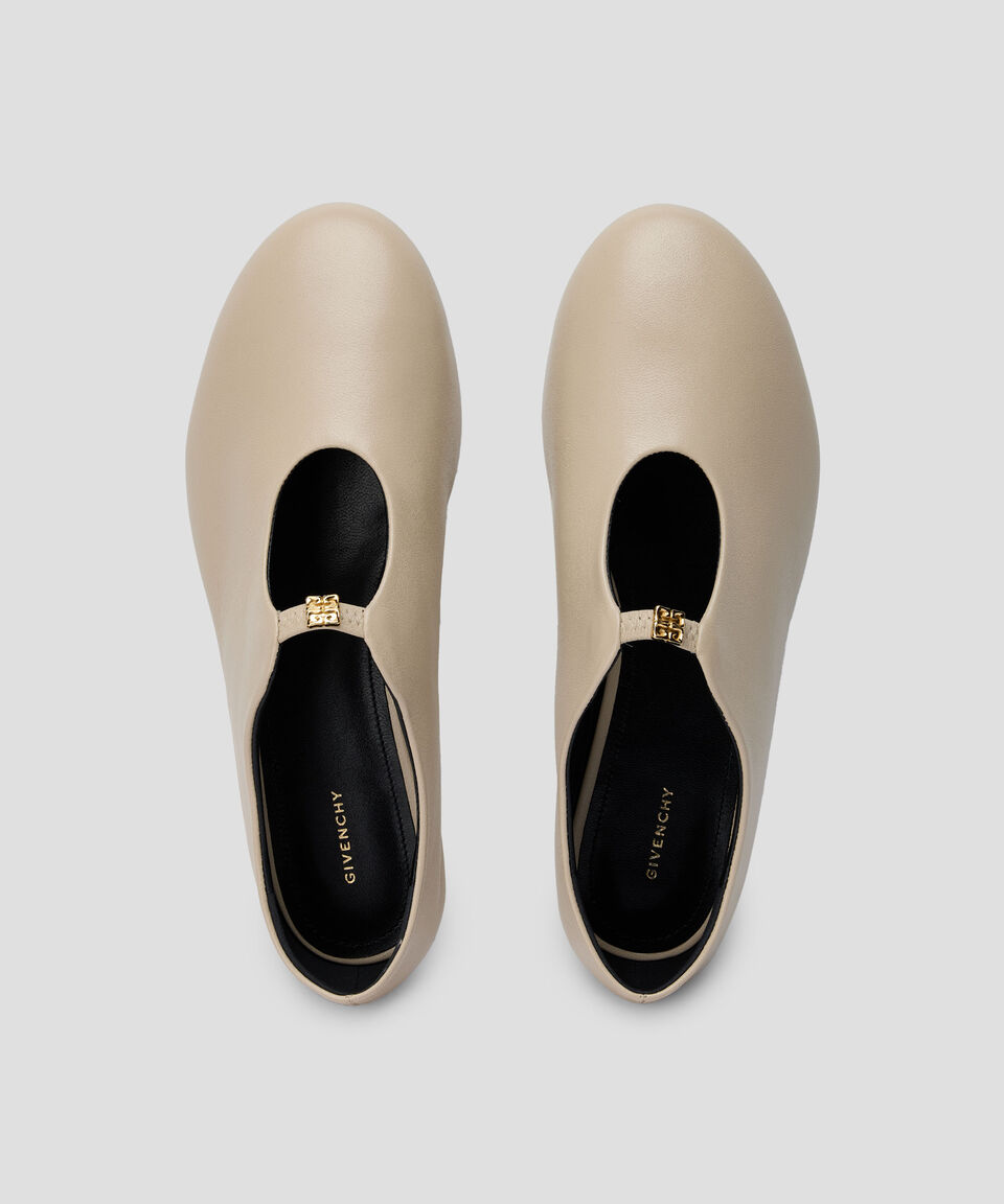 Givenchy Flats 4G Liquid En Piel Mujer