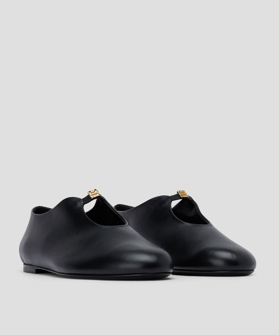 Givenchy Flats 4G Liquid En Piel Mujer