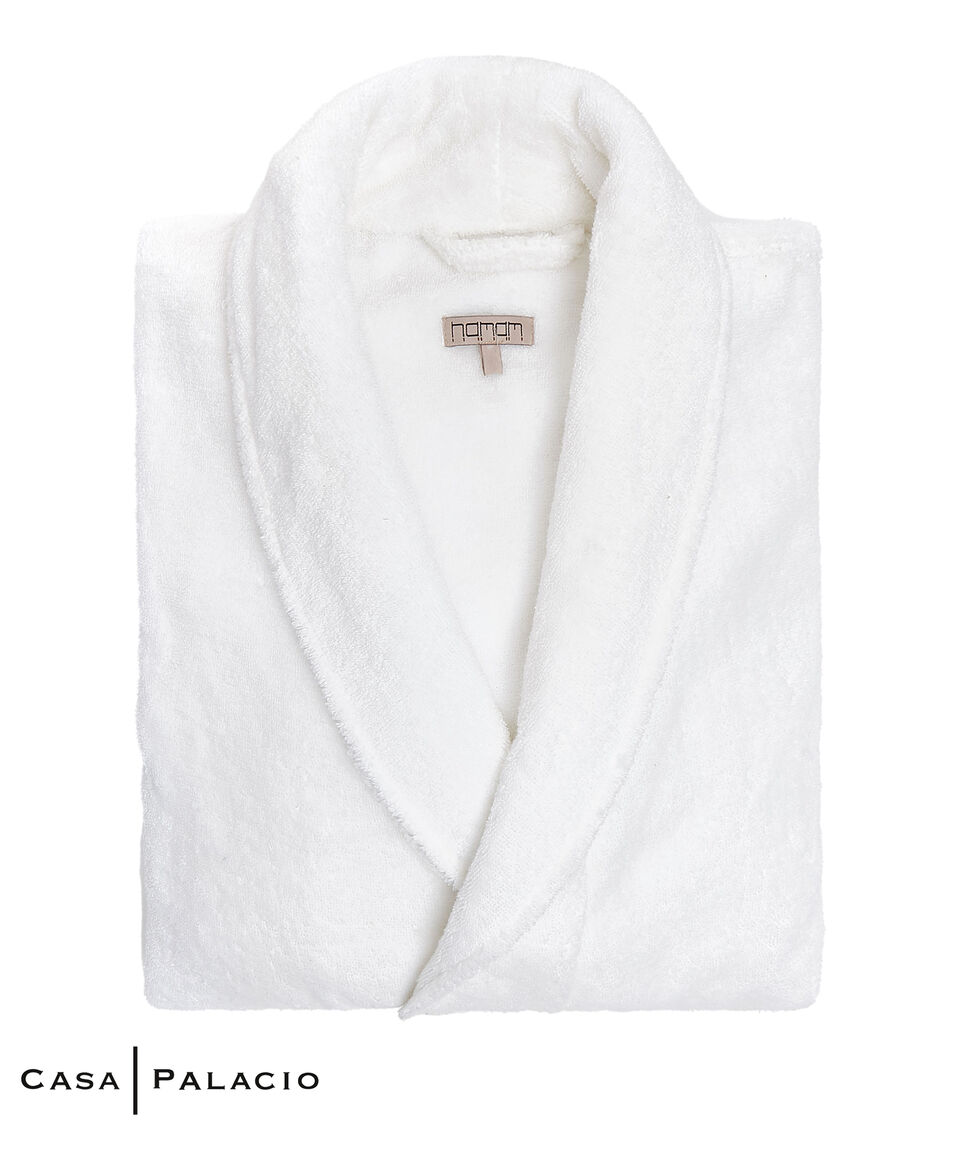 Hamam Bata de baño grande Pera blanca lisa Unisex