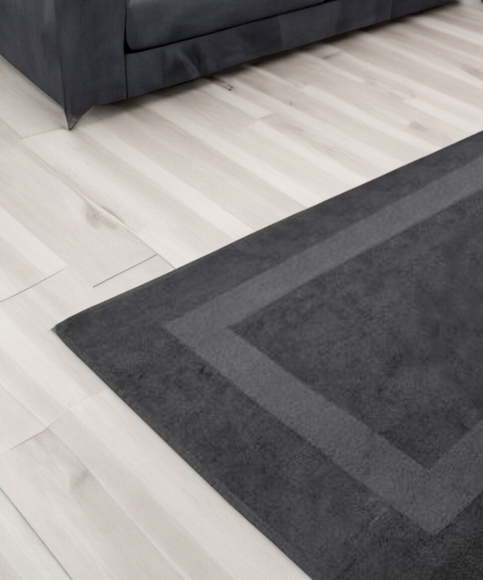 Hamam Tapete De Baño Glam Gris Oscuro