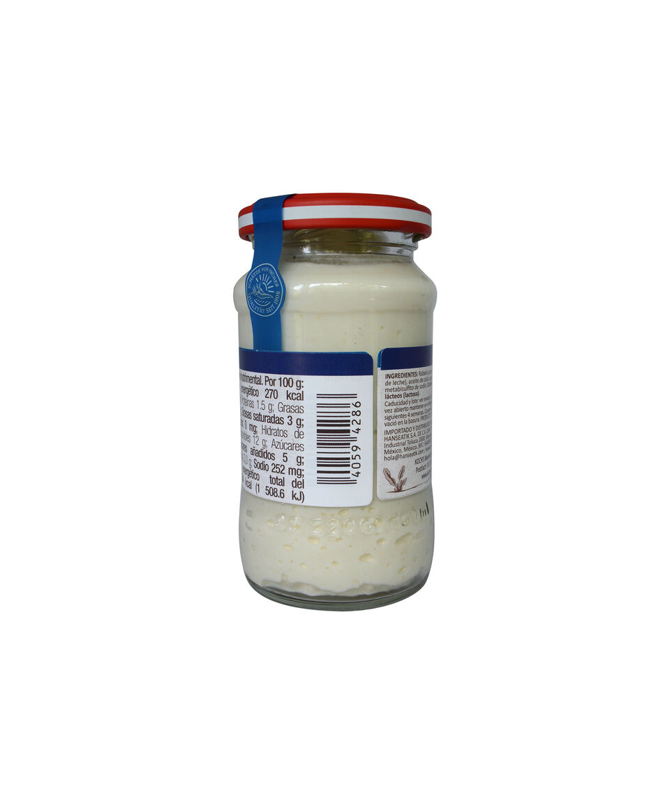 Hanseatik Salsa De Rábano Cremosa 135 G