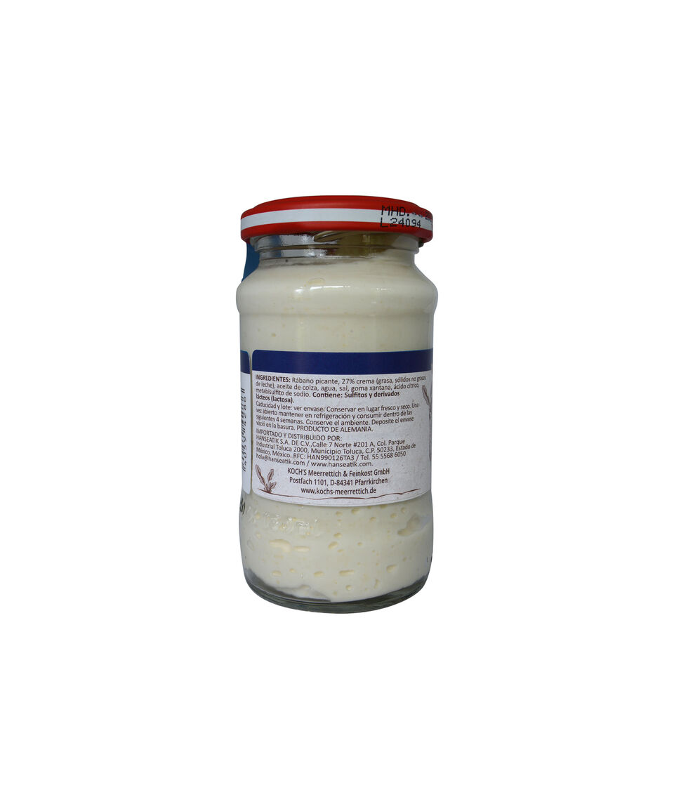 Hanseatik Salsa De Rábano Cremosa 135 G