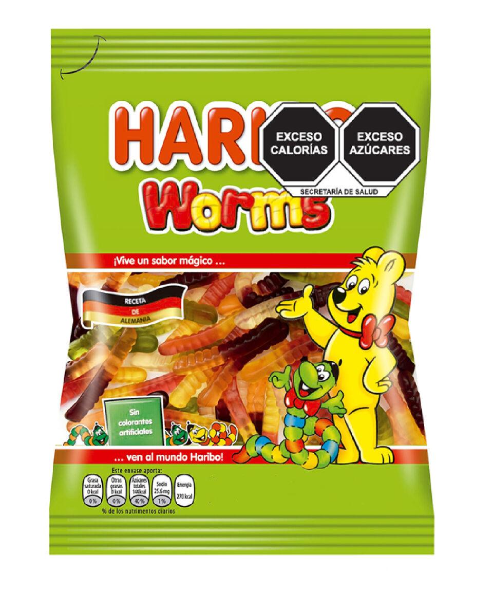 Haribo Gomitas frutales de gusanos 150 g
