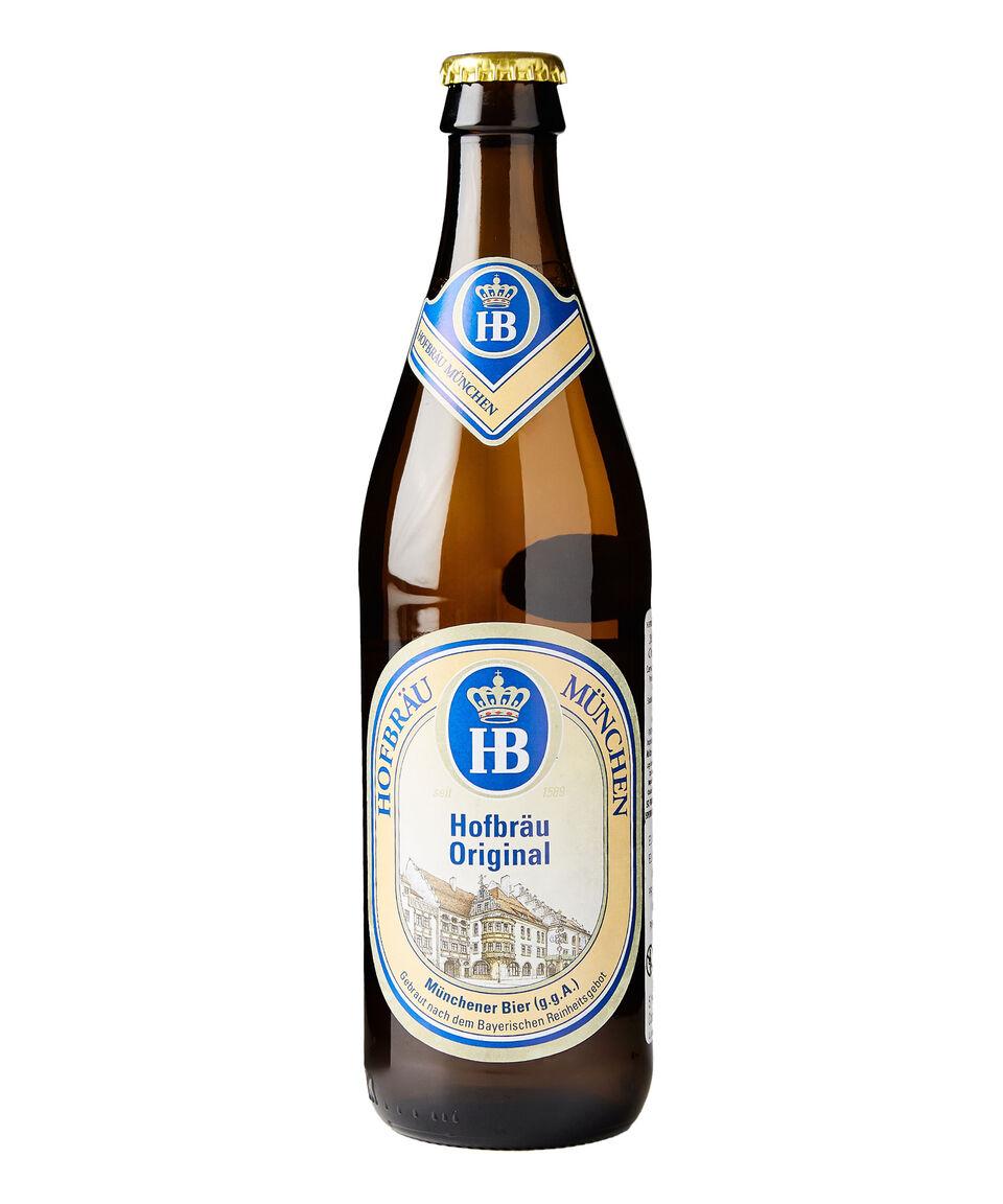 HOFBRÄU MÜNCHEN Cerveza Clara Original 500 ml