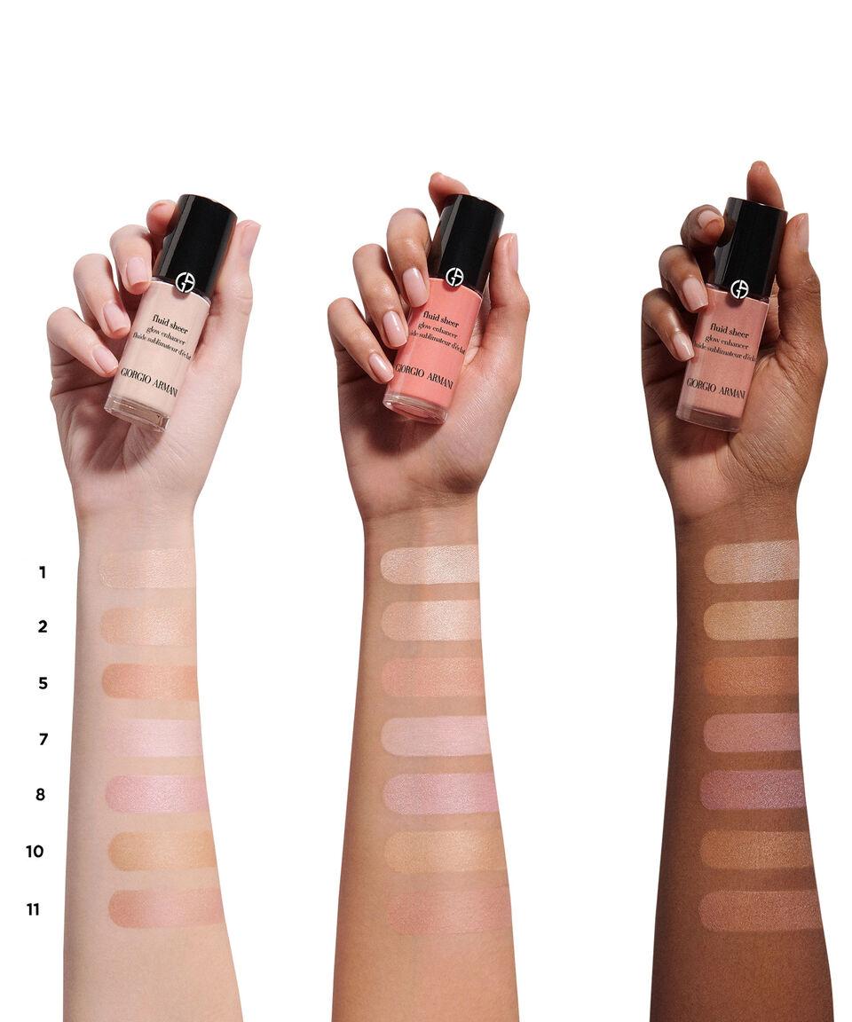 Armani Iluminador Líquido Fluid Sheer 2 Beige 18 Ml