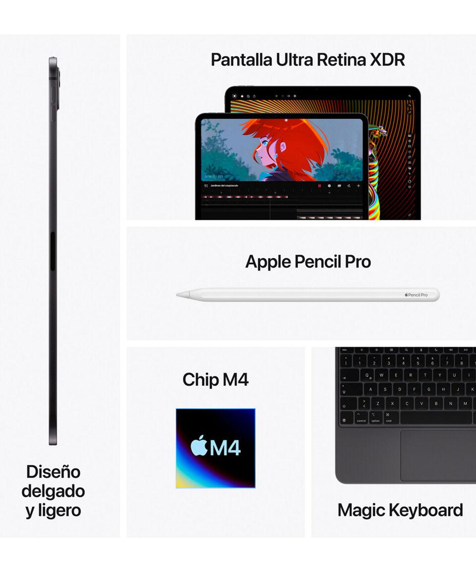 Apple IPad Pro 11" Chip M4 RAM 8 GB 512 GB Negro Espacial