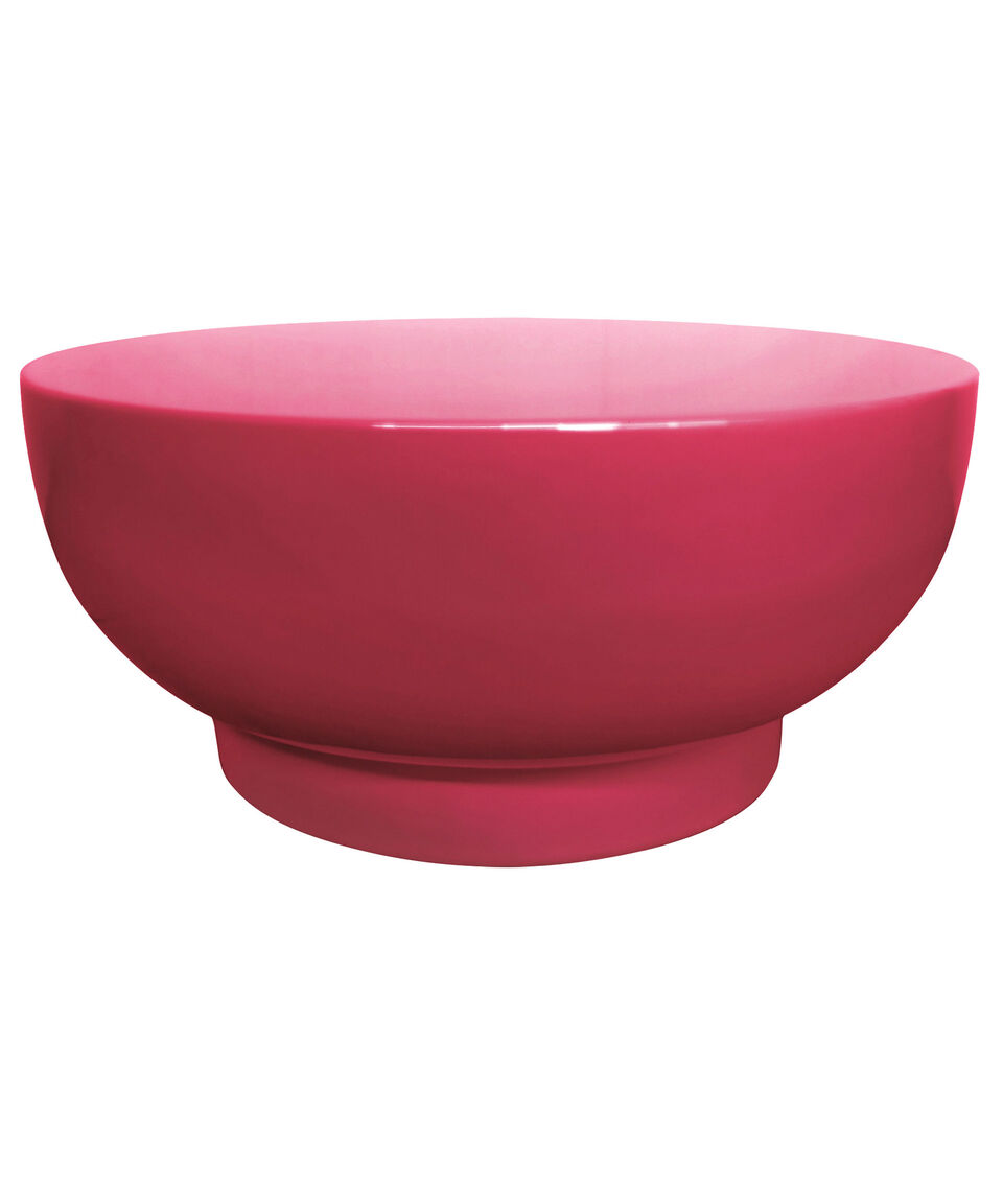 Jaresa Mesa de Centro Puff en Fibra de vidrio Roja