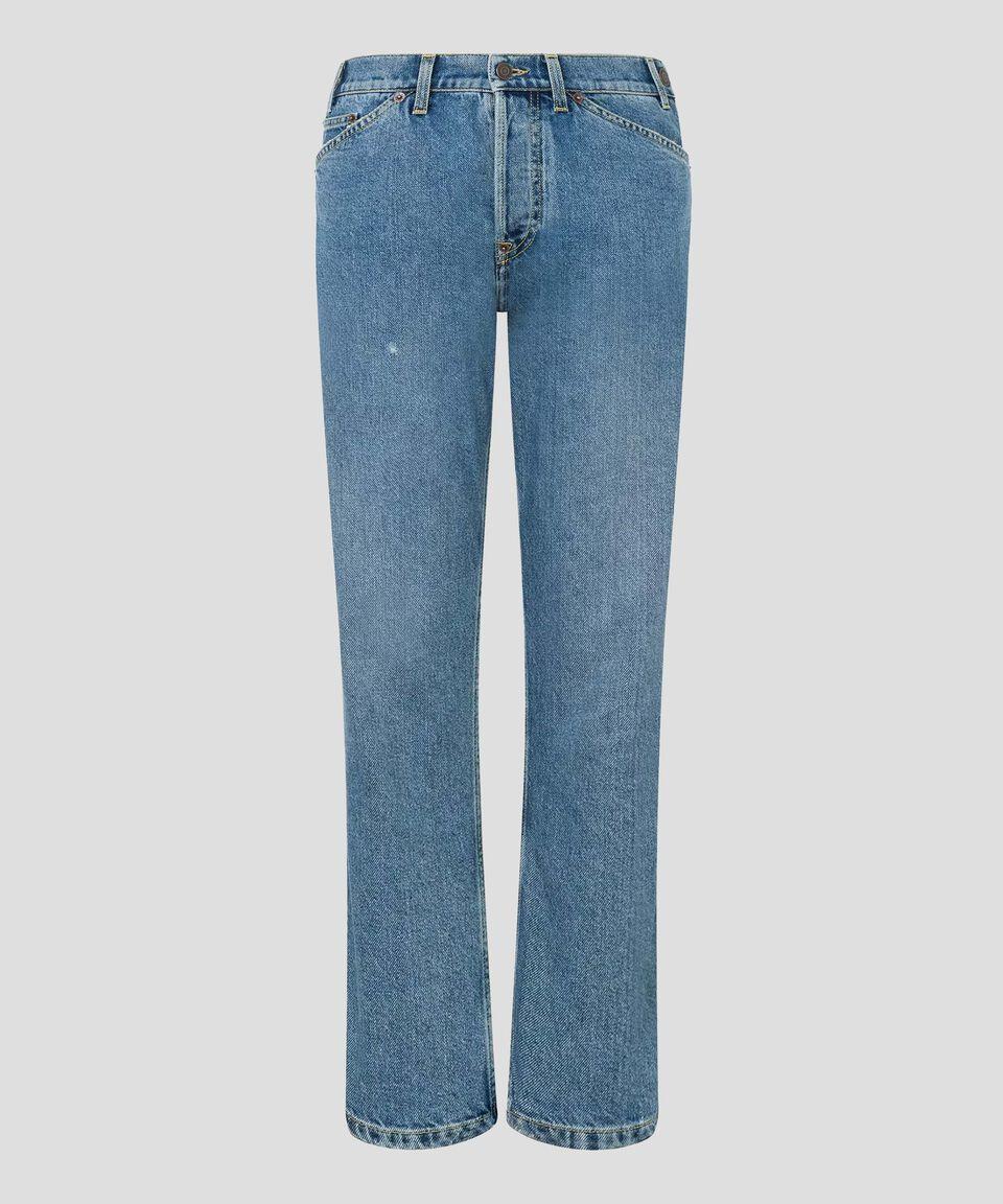 Moschino Jeans Laurel Crown Emblem De Corte Regular Hombre