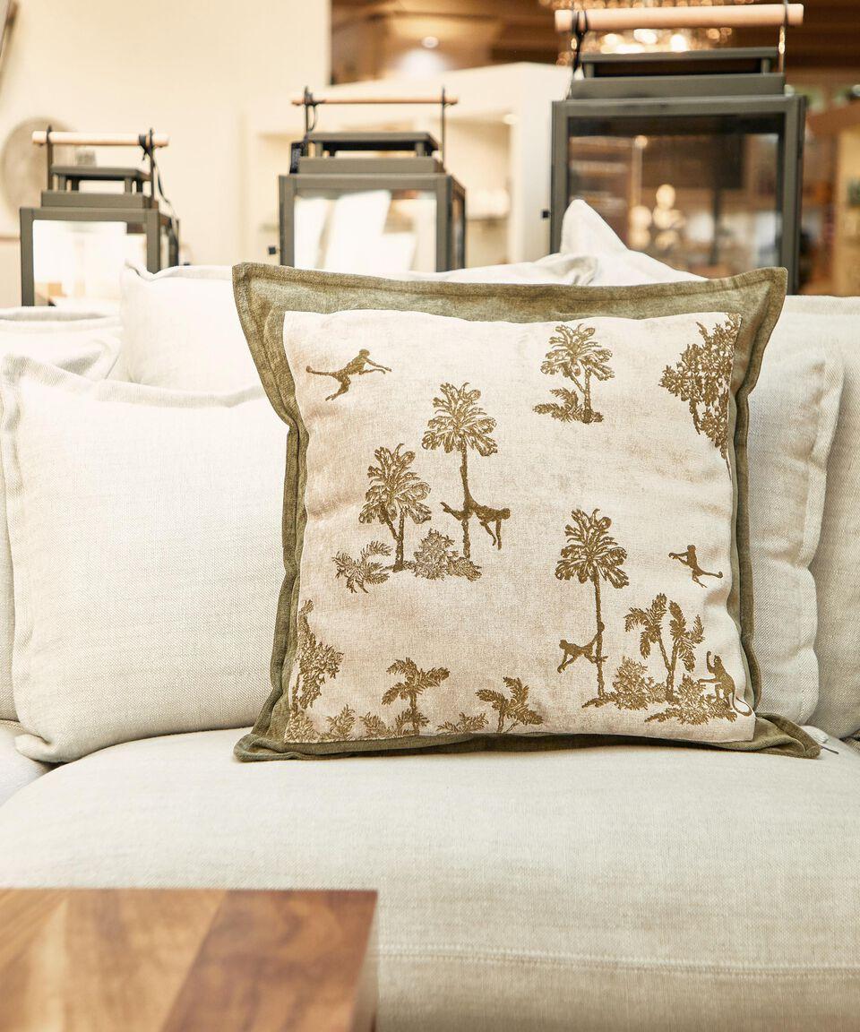 JENUINA Cojín Decorativo Estampado Paris