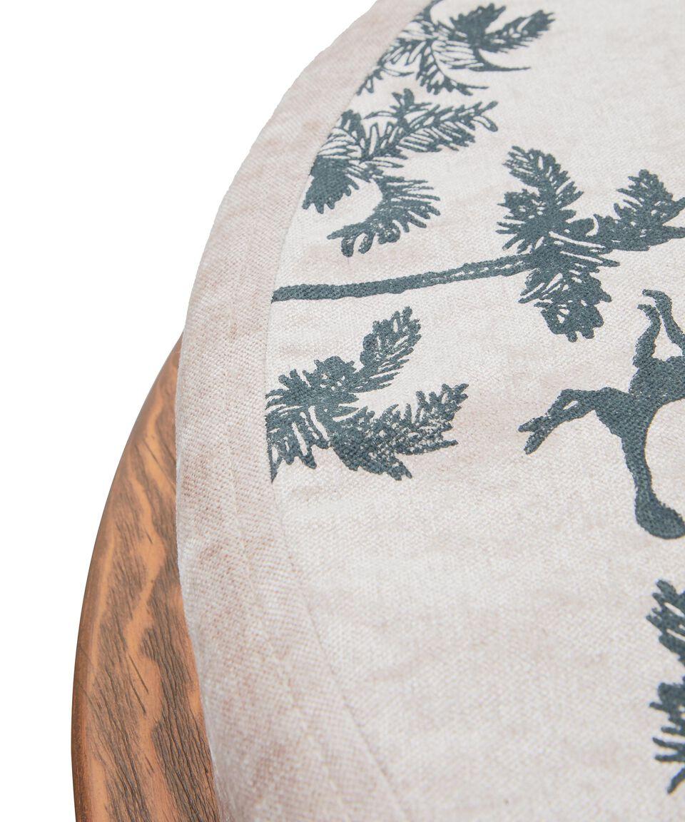 JENUINA Otomano Paris En Madera