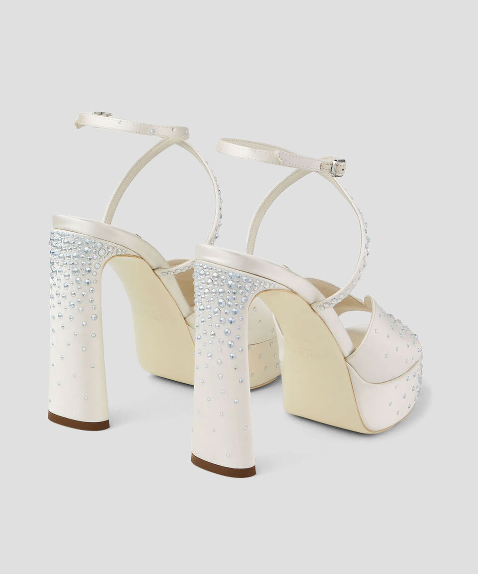 Jimmy Choo Sandalias De Tacón Alto Karlipf Mujer