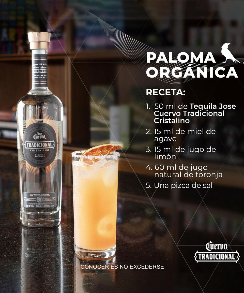 José Cuervo Tequila Tradicional Cristalino 750 Ml