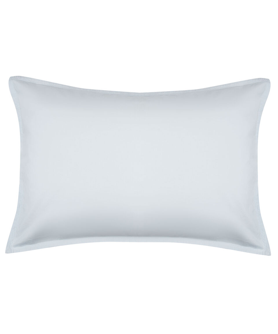 Chester & Peck Juego De Funda Para Duvet Matrimonial De Algodón Percale Azul