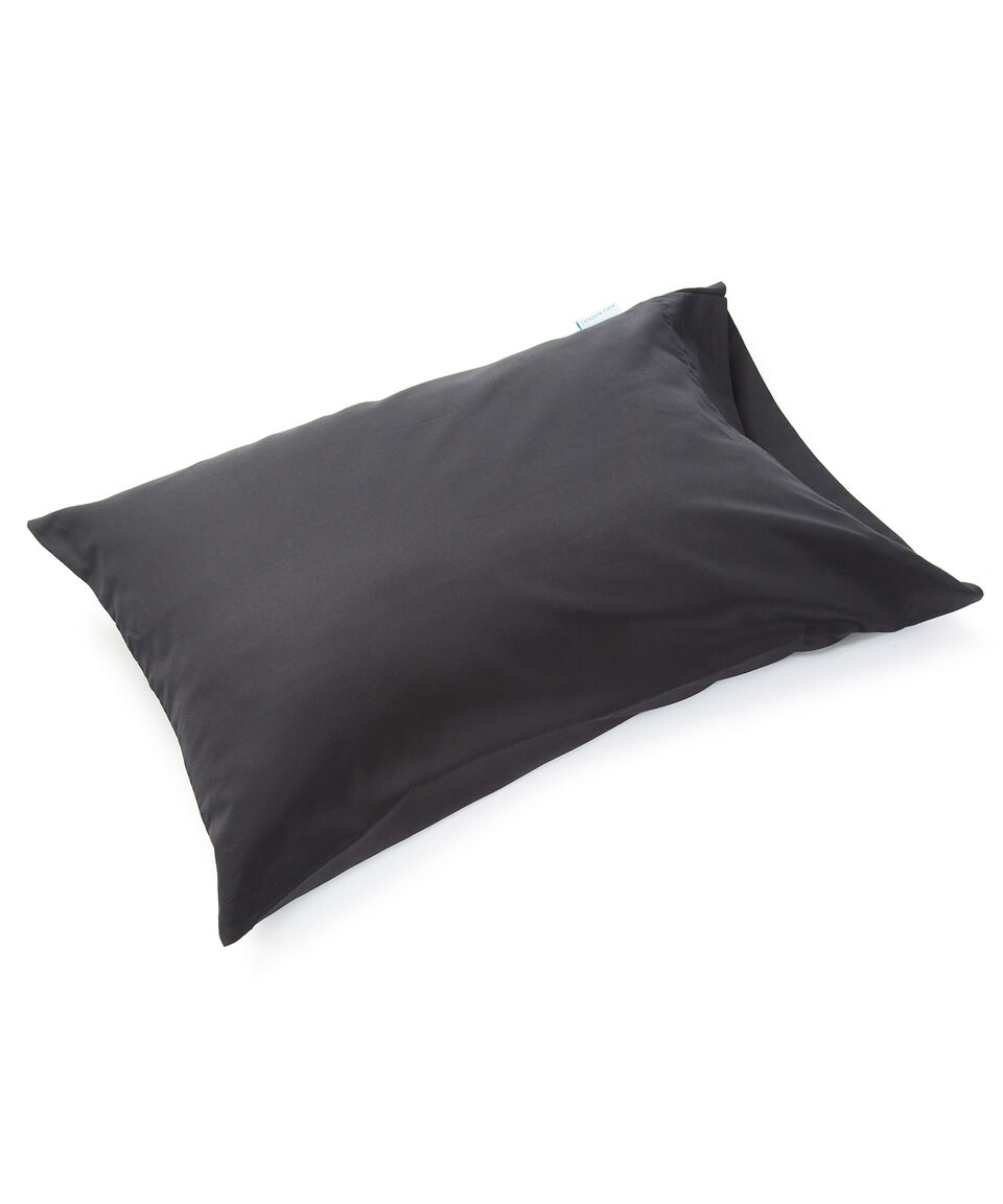 Etherea Juego De Fundas Para Almohada Estándar Original Negro