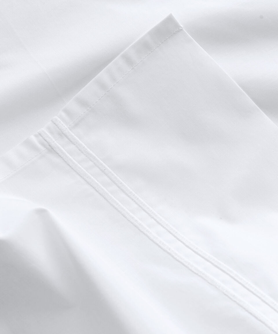 Mint & Lime Juego De Sábanas King Size En Algodón Feston Blanco