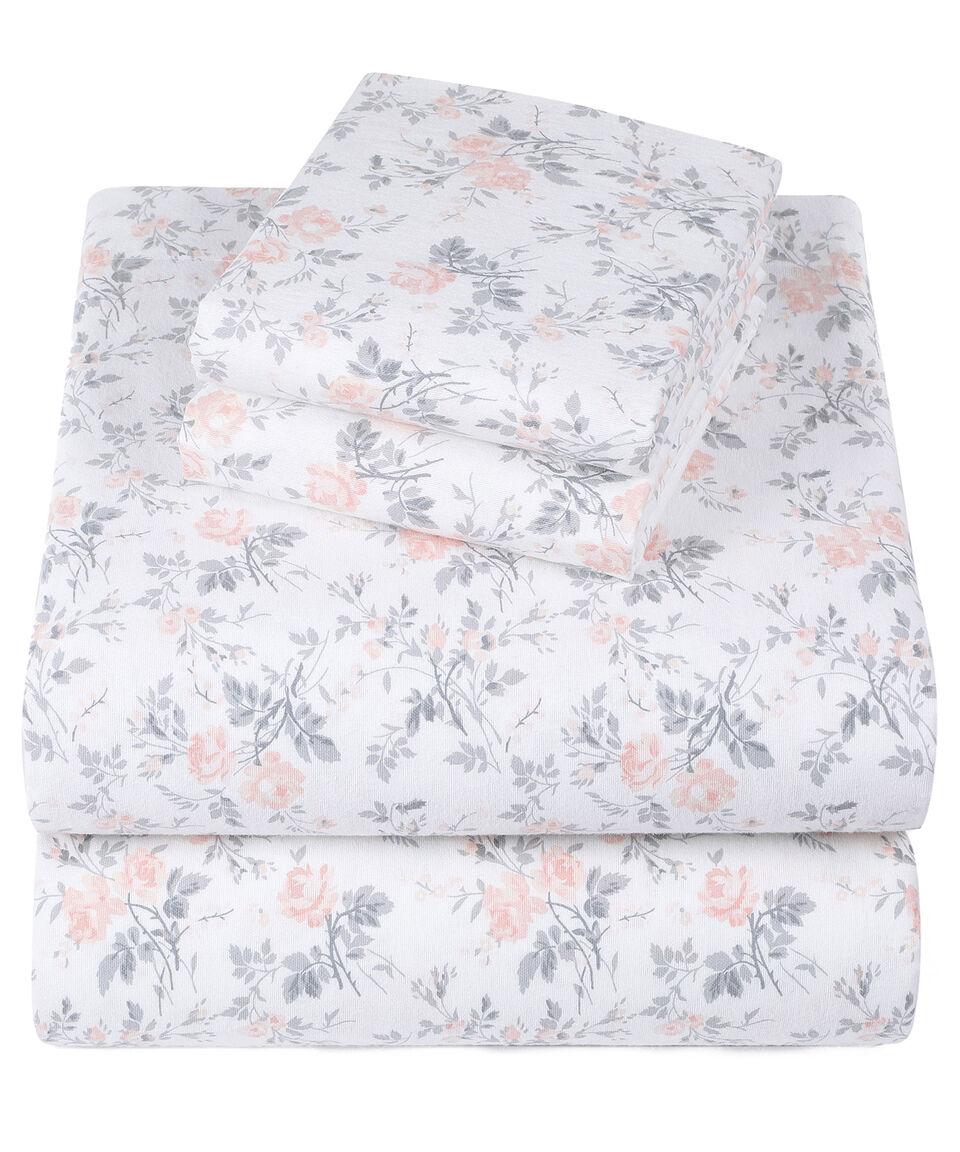 Laura Ashley Juego De Sábanas King Size En Algodón Rosalie New
