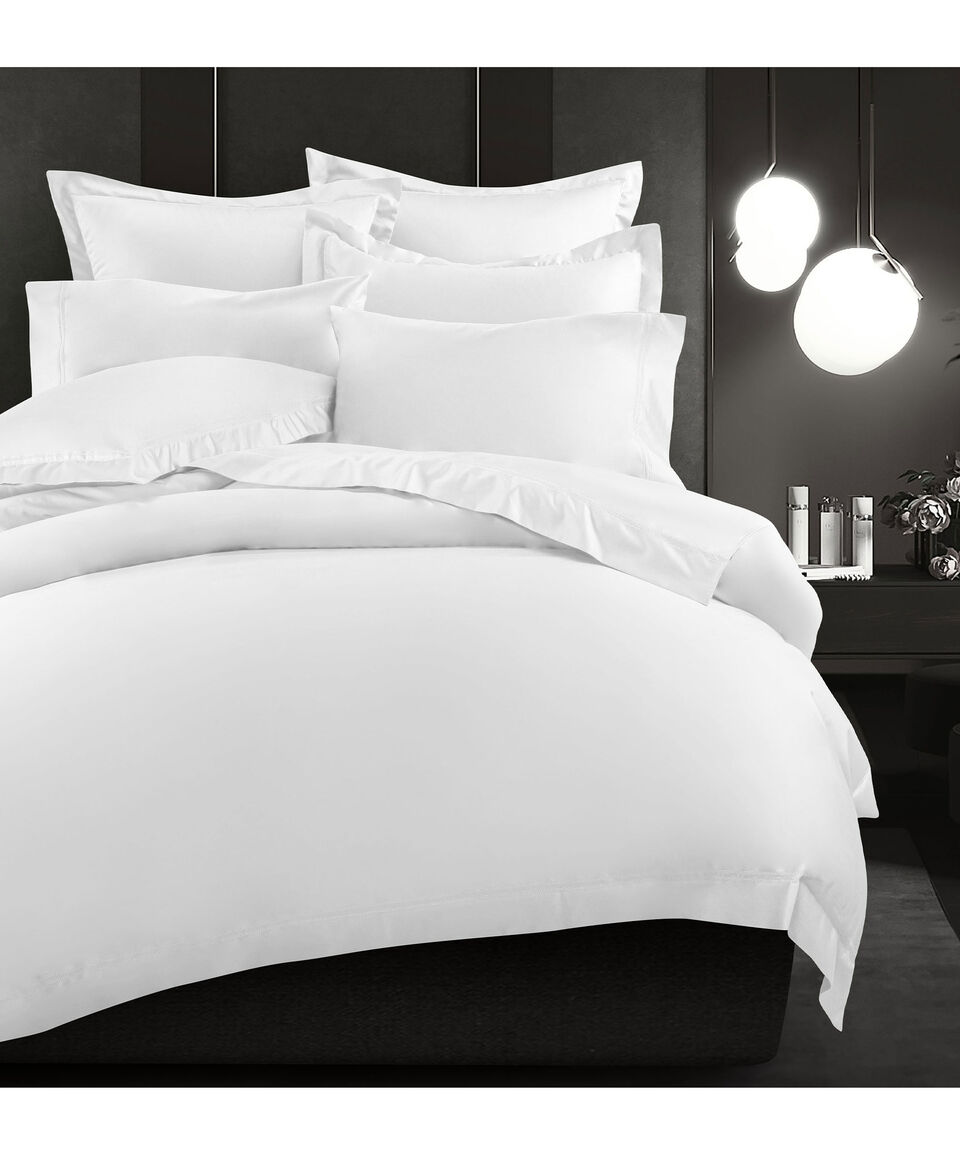 Casa Palacio Juego De Sabanas Matrimonial En Algodón Imperial Blanco
