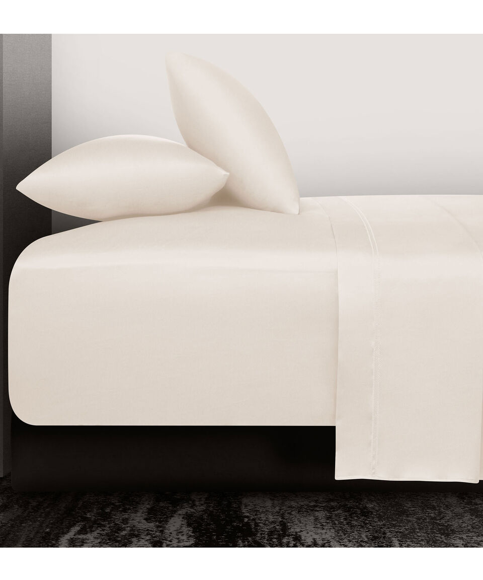 Casa Palacio Juego De Sabanas Queen Size En Algodón Imperial Marfil