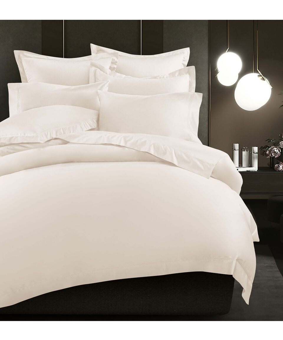 Casa Palacio Juego de sabanas Queen Size en Algodón Imperial Marfil