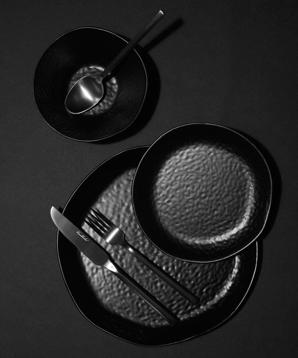 Kasablanka Vajilla 16 Piezas Negra