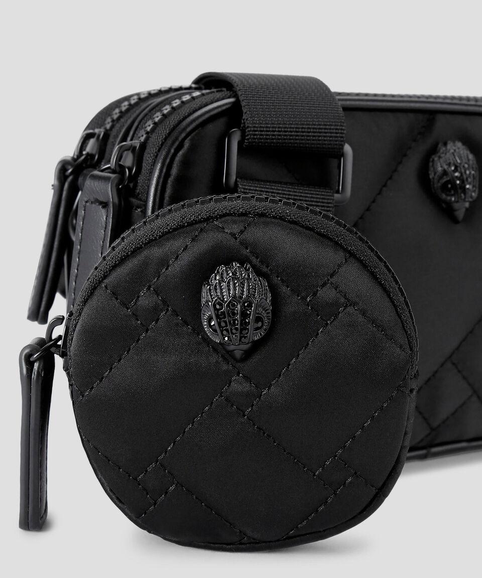 Kurt Geiger Bolsa Crossbody Negra Camera Mujer