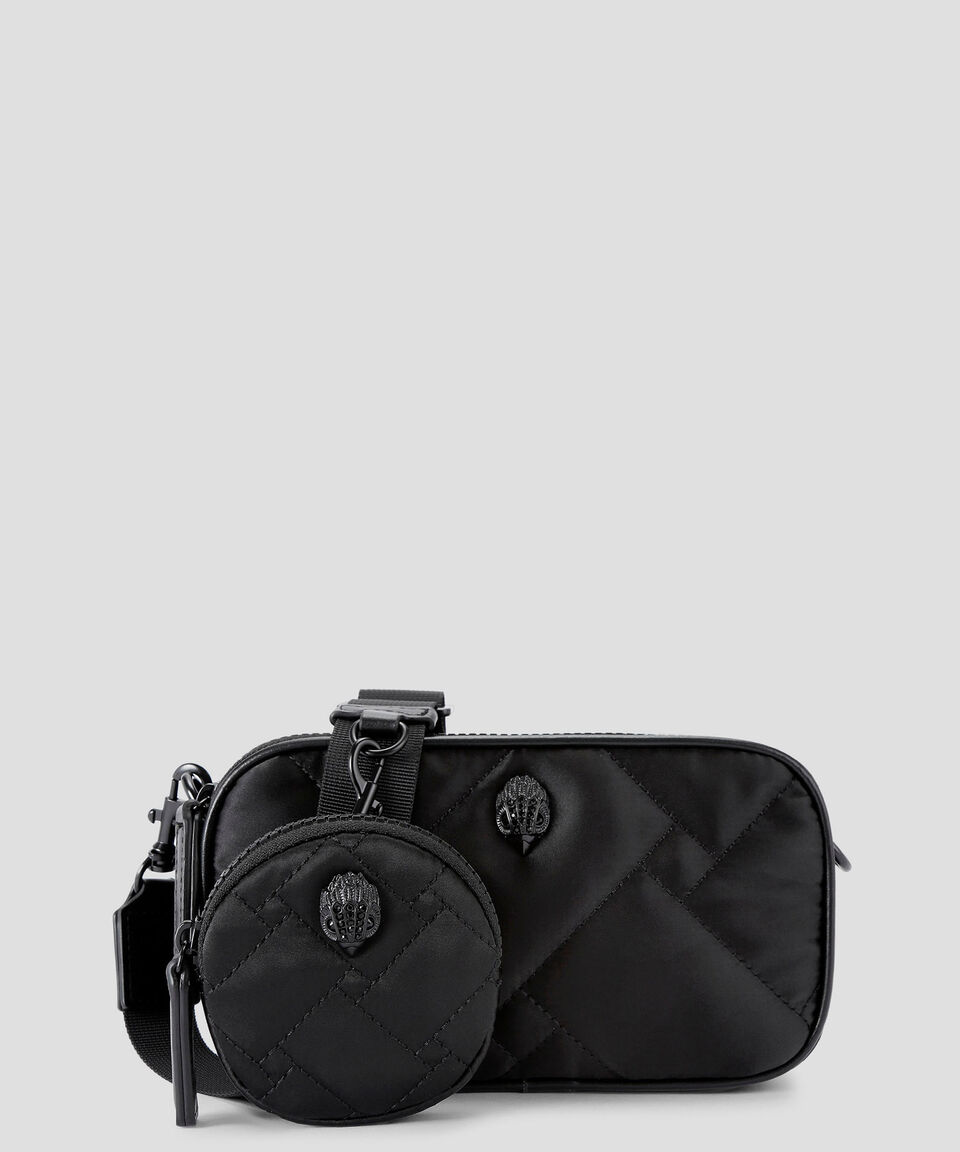 Kurt Geiger Bolsa crossbody negra Camera Mujer