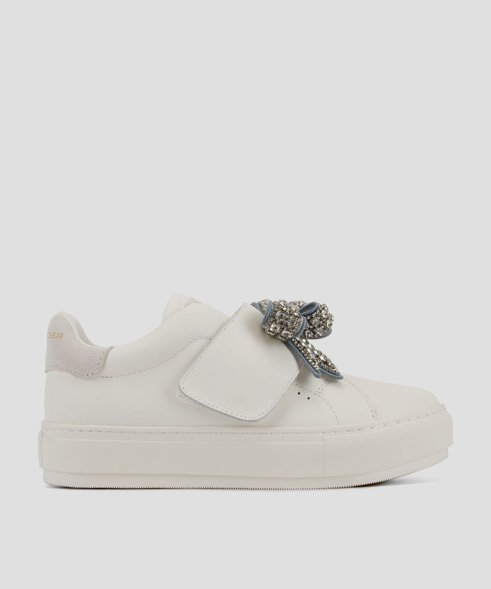 Kurt Geiger Tenis casuales en piel Laney Bow Mujer