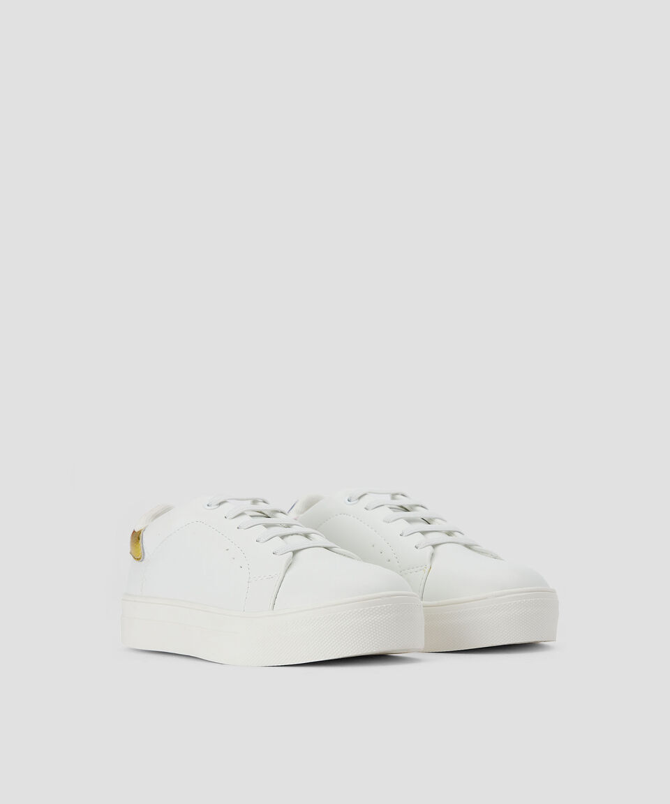 Kurt Geiger Tenis Mini Laney Eagle En Piel Niña