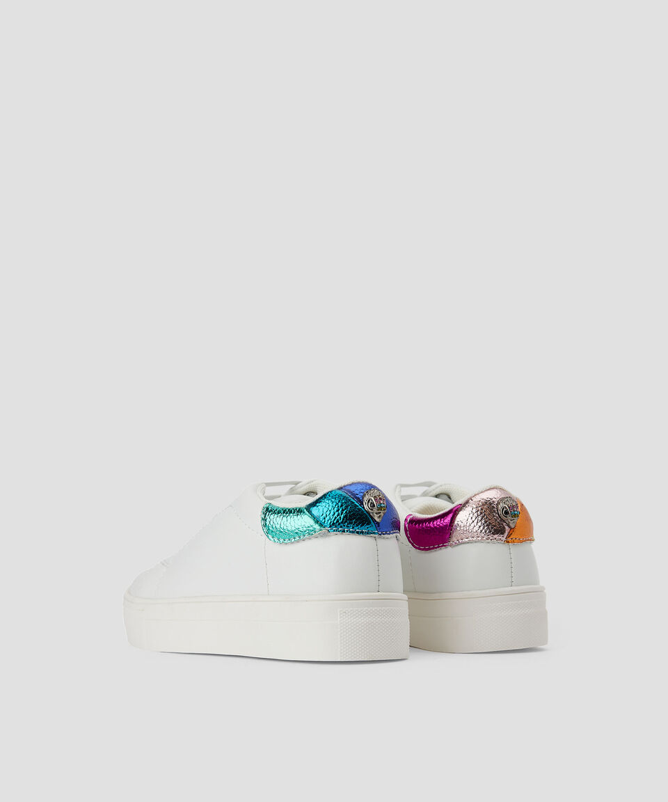 Kurt Geiger Tenis Mini Laney Eagle En Piel Niña